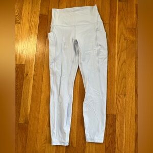 lululemon athletica Light Blue Leggings